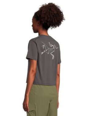 Arc'teryx Women’s Taema Crop Logo Short Sleeve XXS